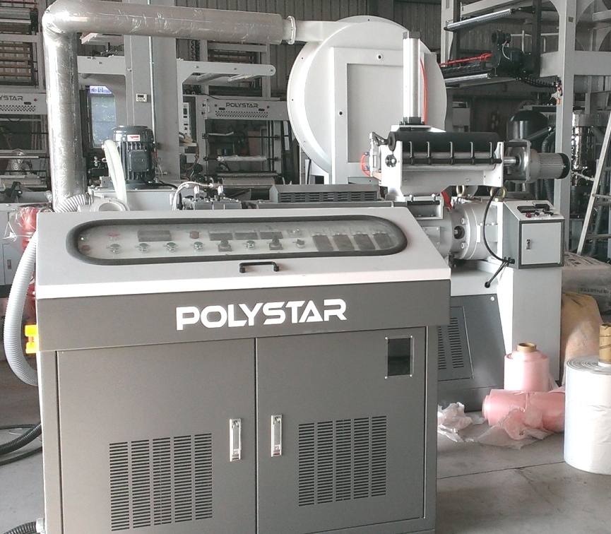 air-cooling plastic recycling machine